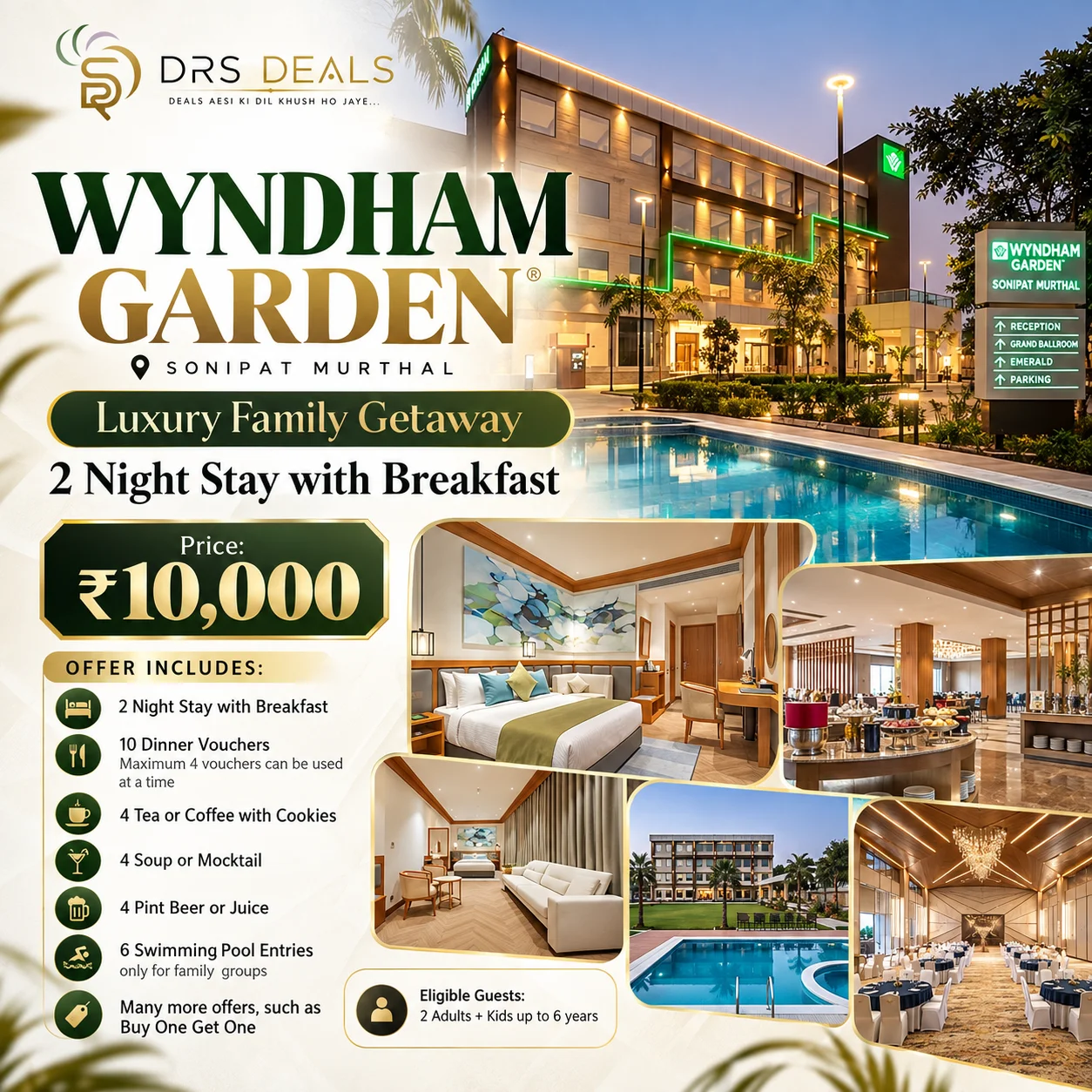 Wyndham Garden Sonipat Murthal Five Star Membership