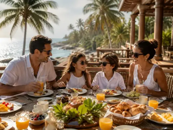 Guests enjoying a premium vacation